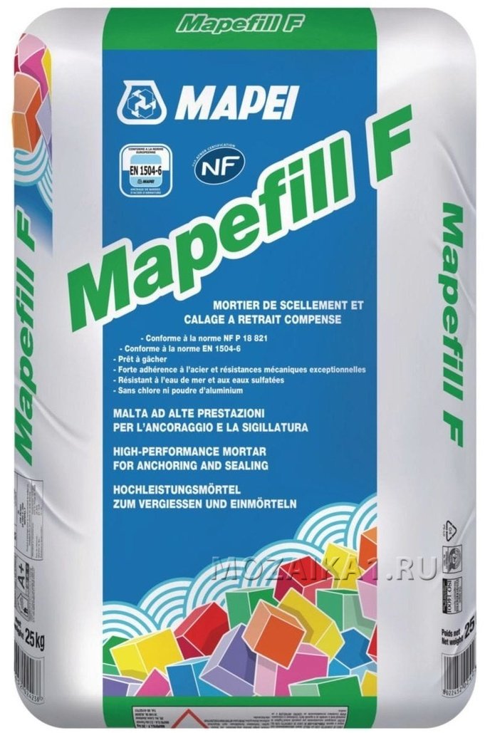 Подливочно-анкерный состав Mapefill (мапефилл)